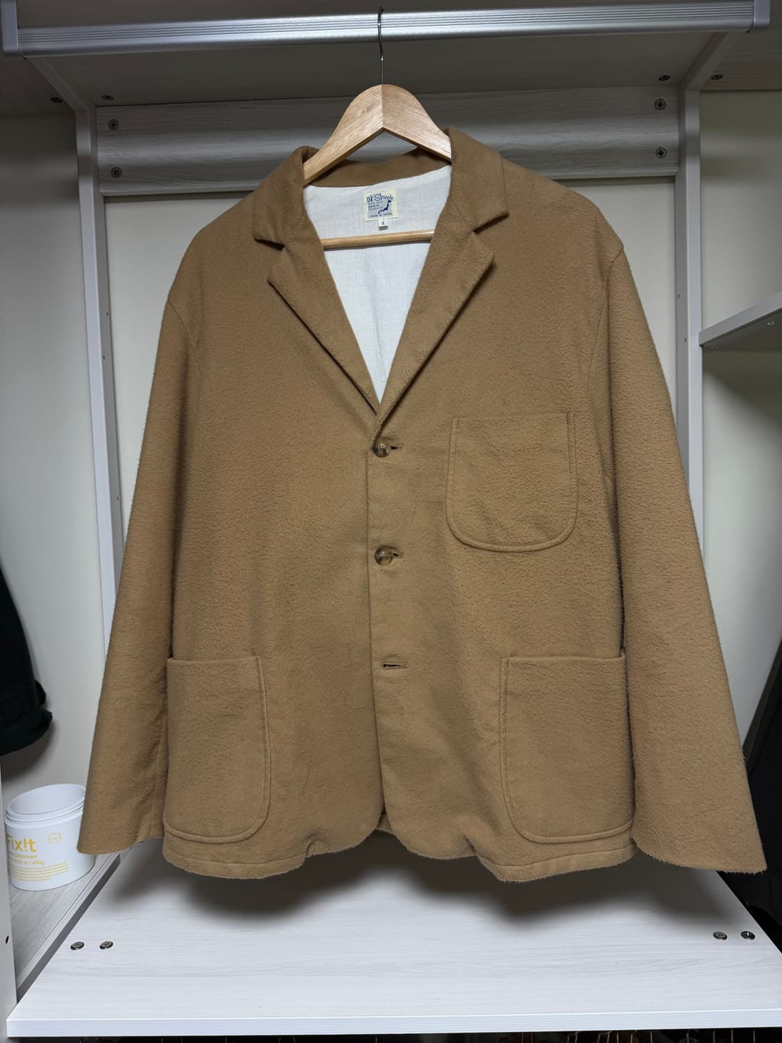 오어슬로우 릴렉스 핏 라이크 캐시미어 자켓 2 상품이미지1