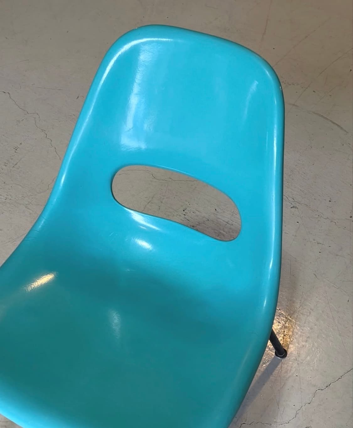 빈티지 크루거 메탈 프로덕츠 파이버글라스 쉘 체어 상품이미지4