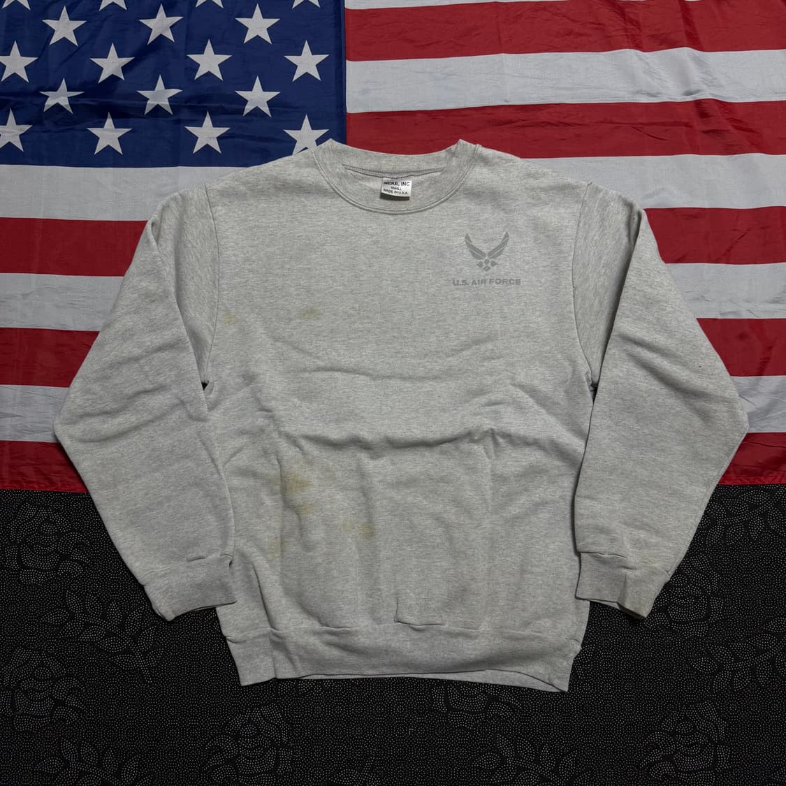 [S] 밀리터리 AIR FORCE 오리지널 스웻셔츠 맨투맨 US -33 상품이미지1