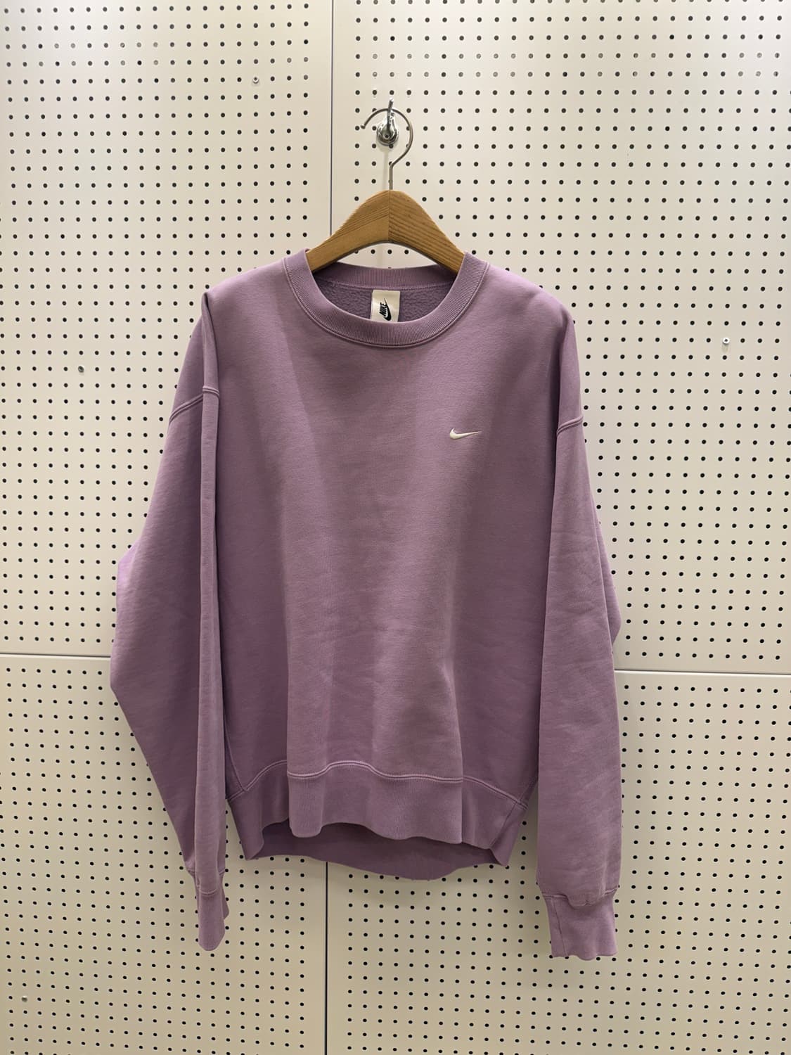 나이키 랩 NRG 솔로 스우시 맨투맨 바이올렛 U1353 상품이미지2