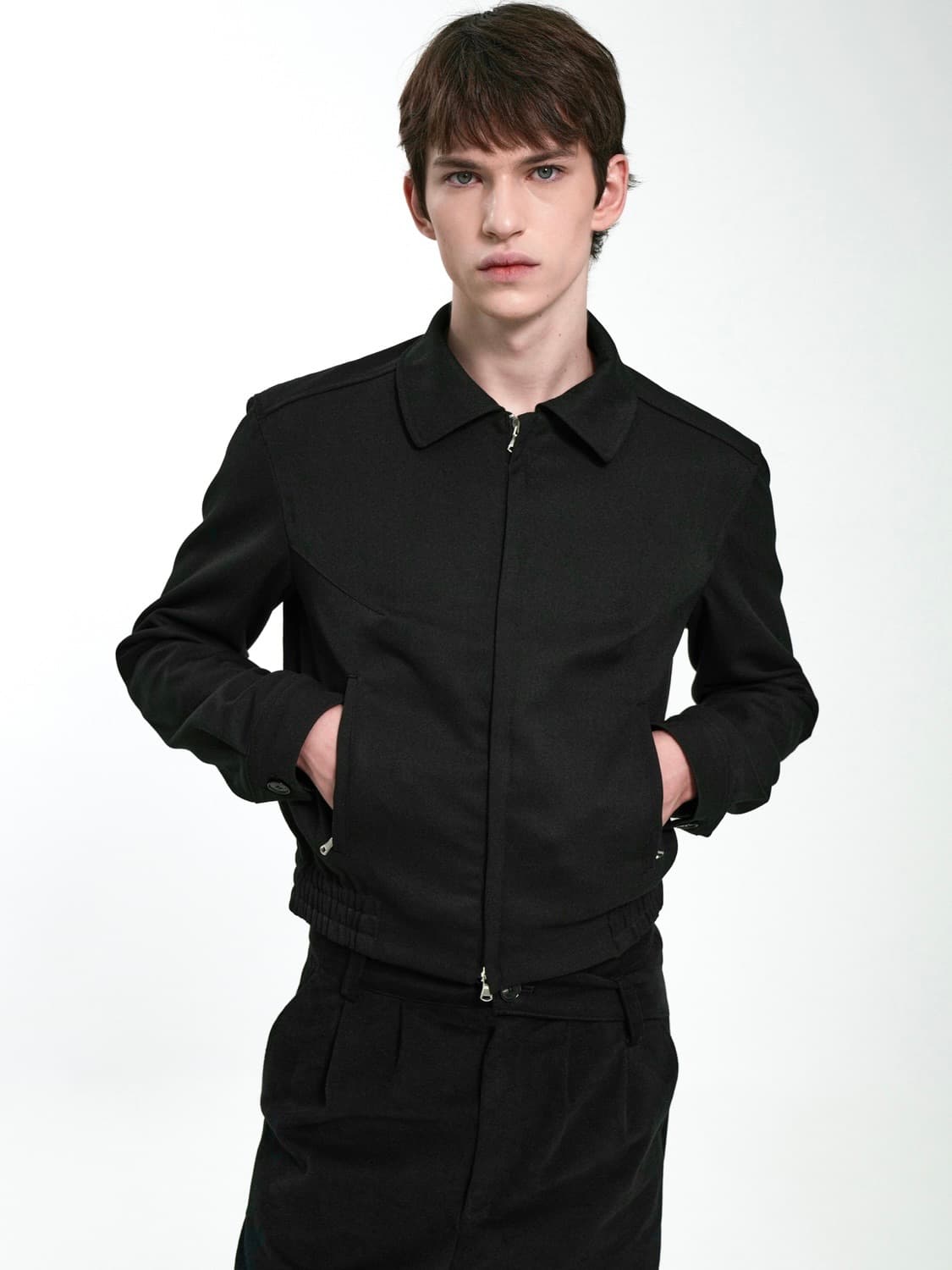 이젤서비스 슬릭 크롭 자켓 s 상품이미지1