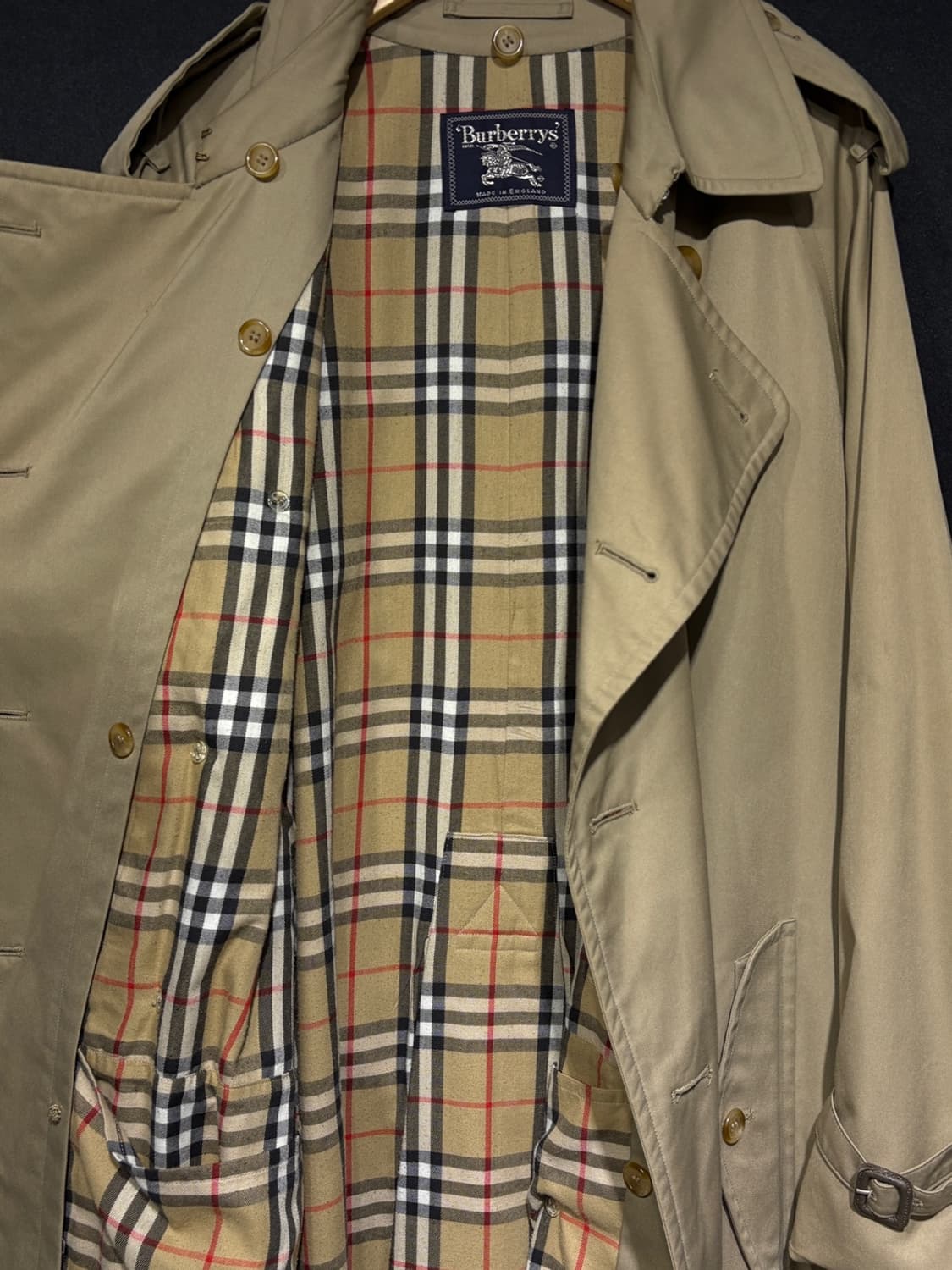 버버리 더블 트렌치 코트 상품이미지3