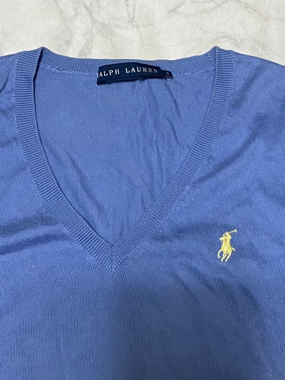 폴로 랄프로렌 여성 브이넥 니트 여성90 상품이미지2