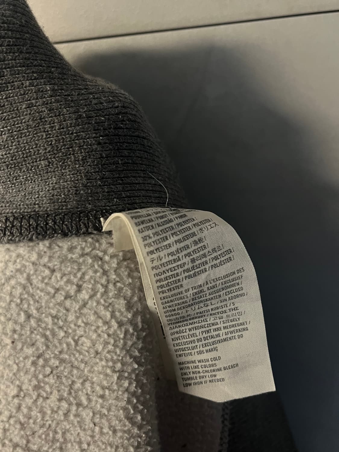 아베크롬비 후드티 그레이 [M size]  상품이미지5