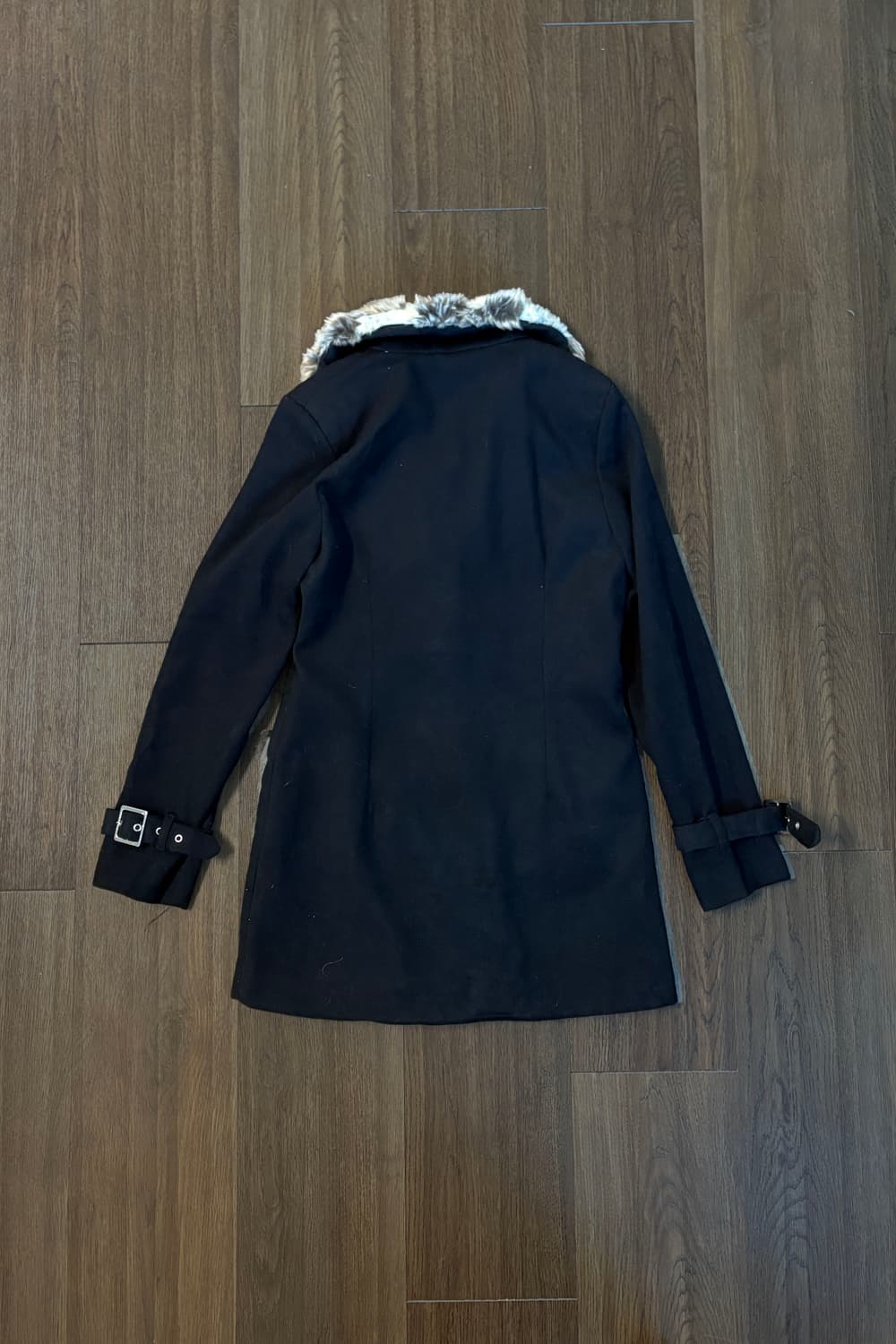 Fur Trimming Wool Coat 상품이미지7