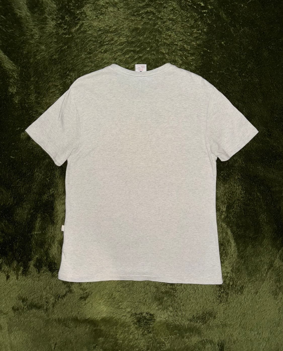 [L] 에임 레온 도르 텍스쳐드 로고 싱글 스티치 티셔츠 메란지 그레이 상품이미지8