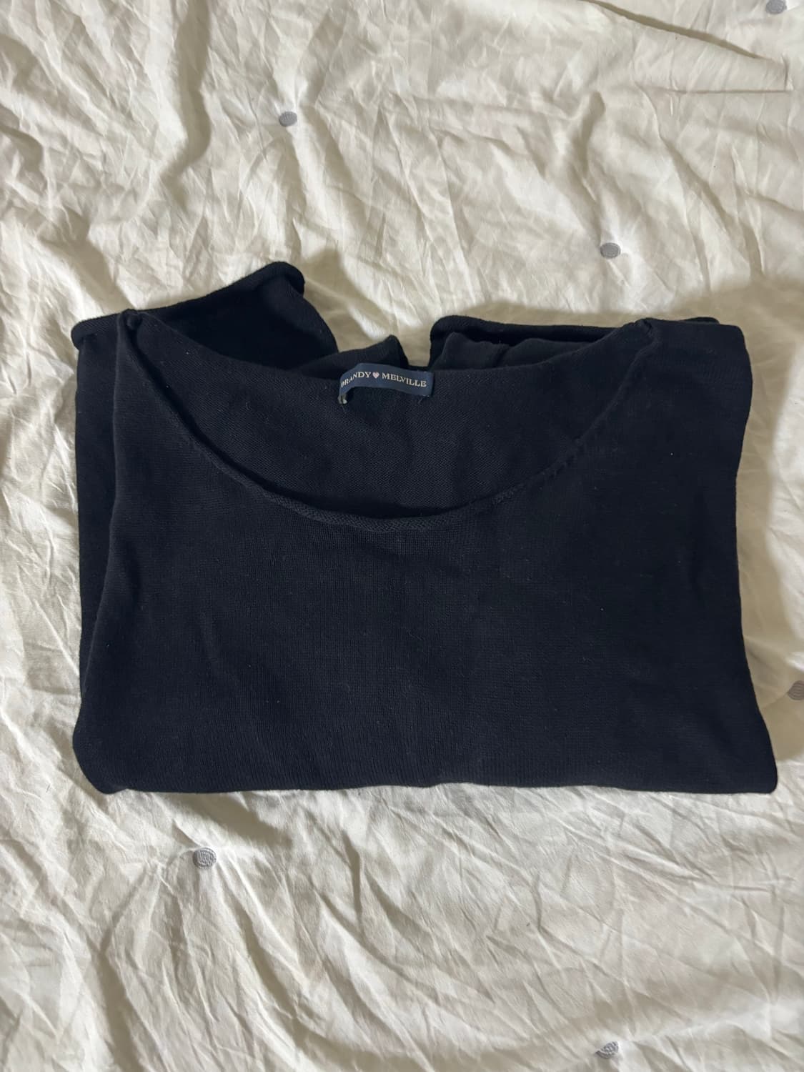 브랜디멜빌 크롭 니트 상품이미지2