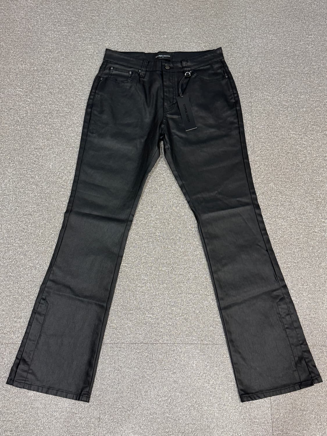 하이퍼데님 왁스 플레어 지퍼 데님팬츠 32 상품이미지7