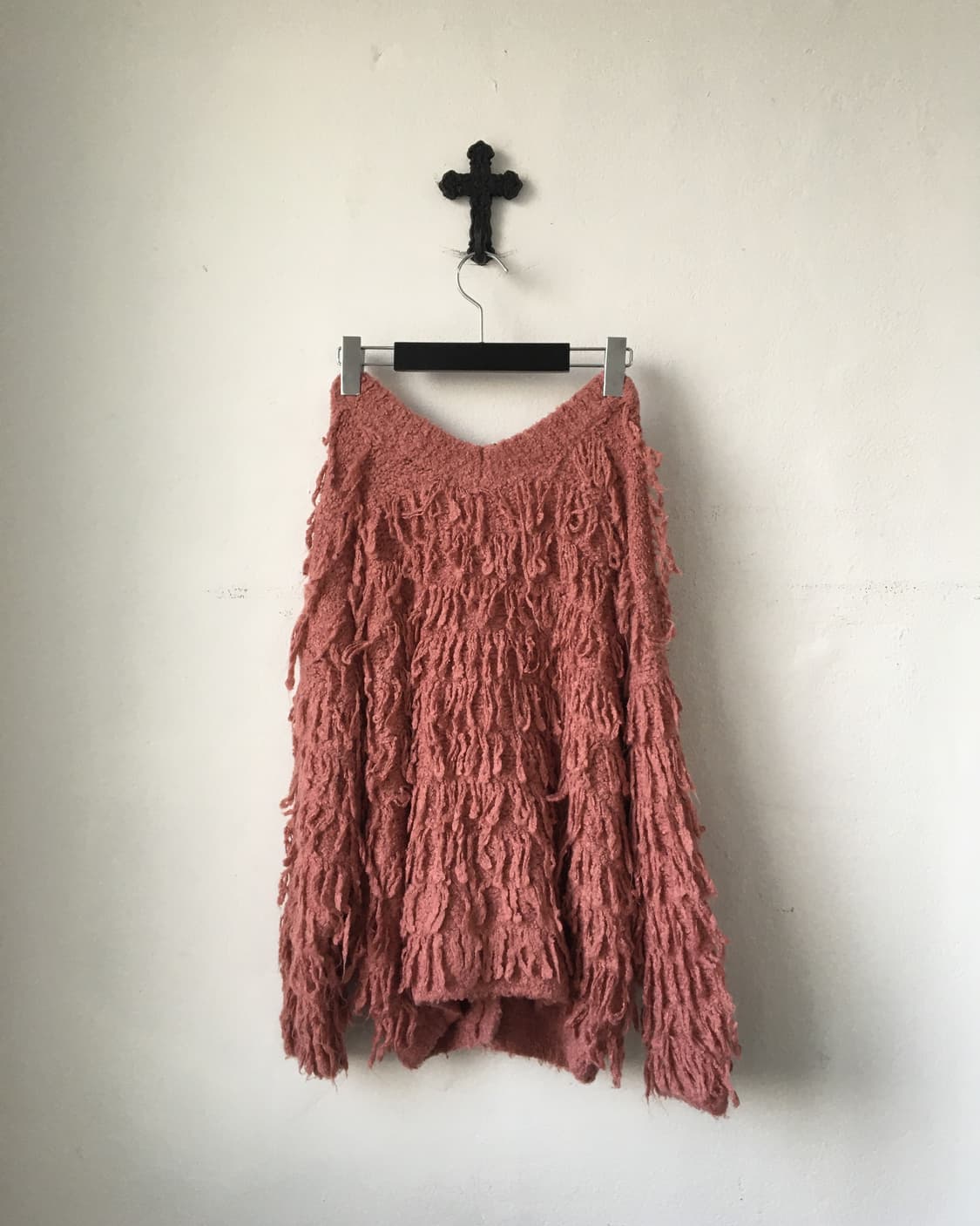 Feather mood knit cardigan 상품이미지3