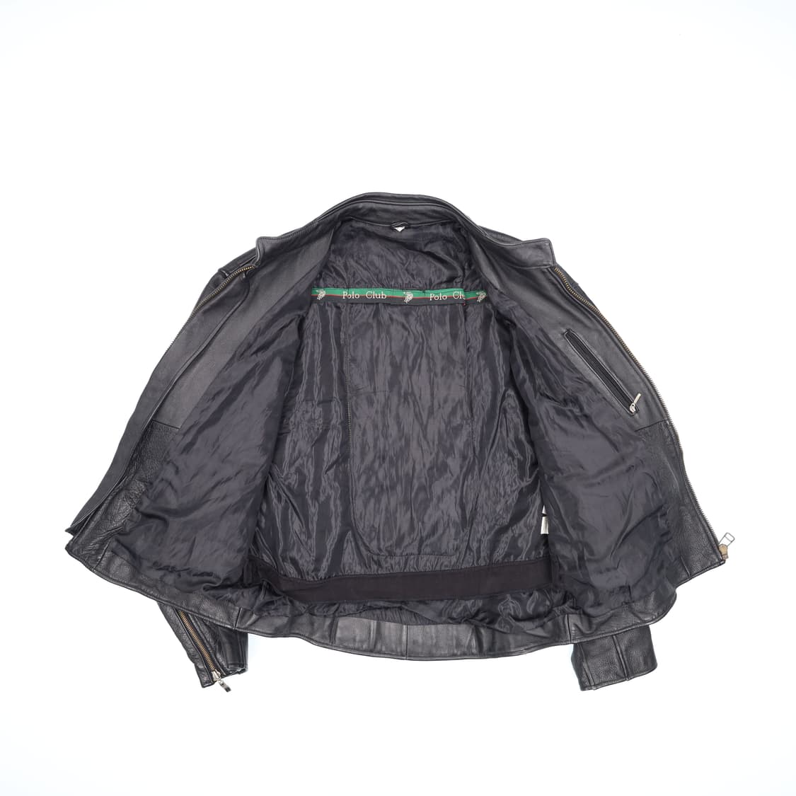 XL 모터사이클 그랑프리 혼다 소가죽 레더 자켓 4168 상품이미지3