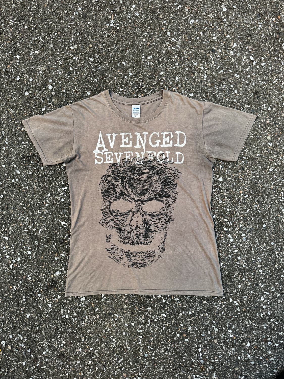 Avenged Sevenfold – Distressed Skull T-s 상품이미지2
