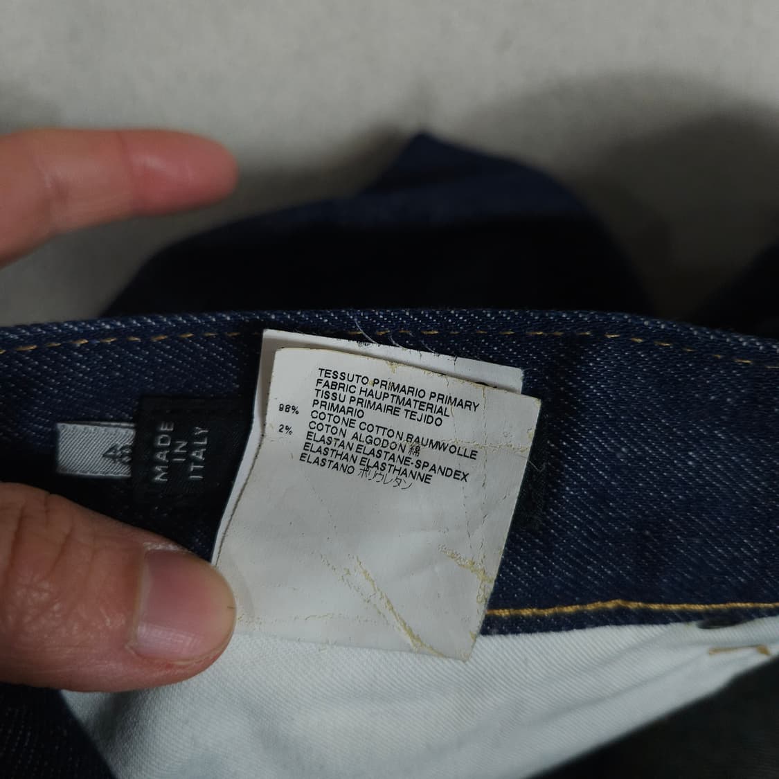 디스퀘어드2 딘앤댄 생지 셀비지 데님 48 상품이미지5