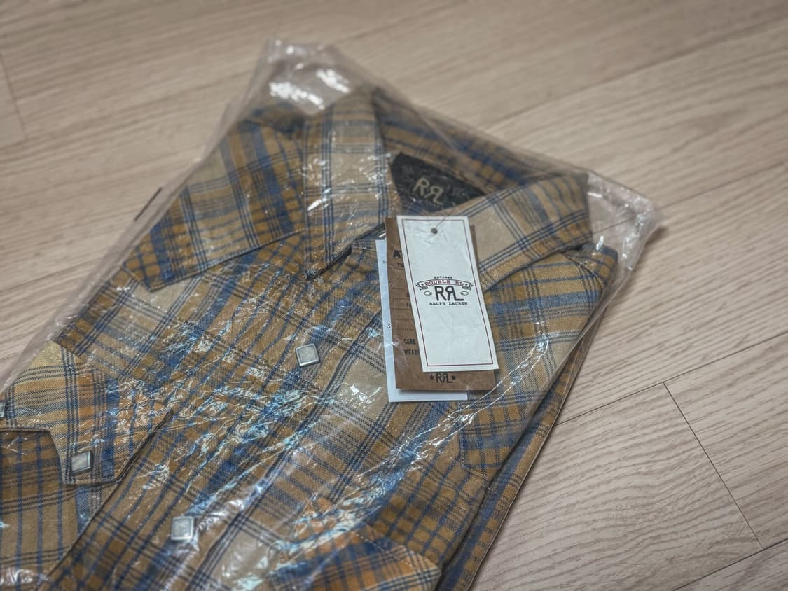 RRL 플래드 웨스턴 셔츠  상품이미지3