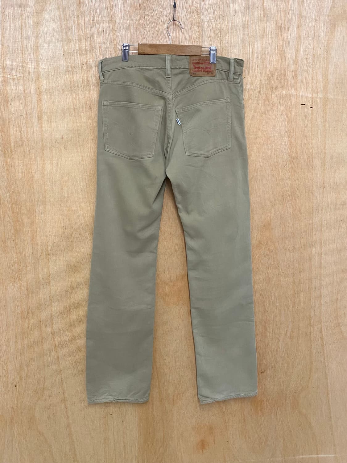 LEVI'S 502 denim pants 리바이스 베이지 데님팬츠  상품이미지3