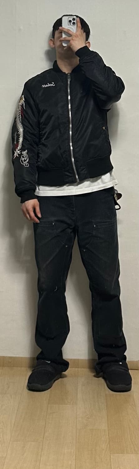 스콧 앤더슨벨 드래곤 자수 MA-1 상품이미지6