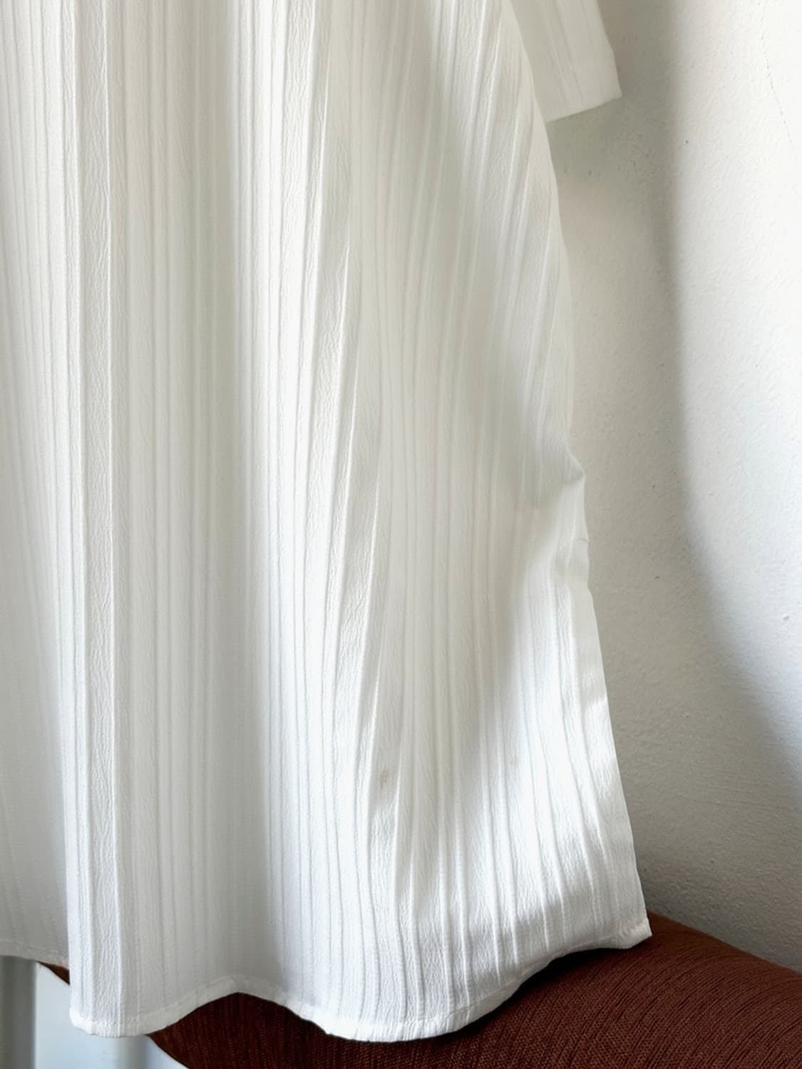 Pleats design high count poly shirt 상품이미지8