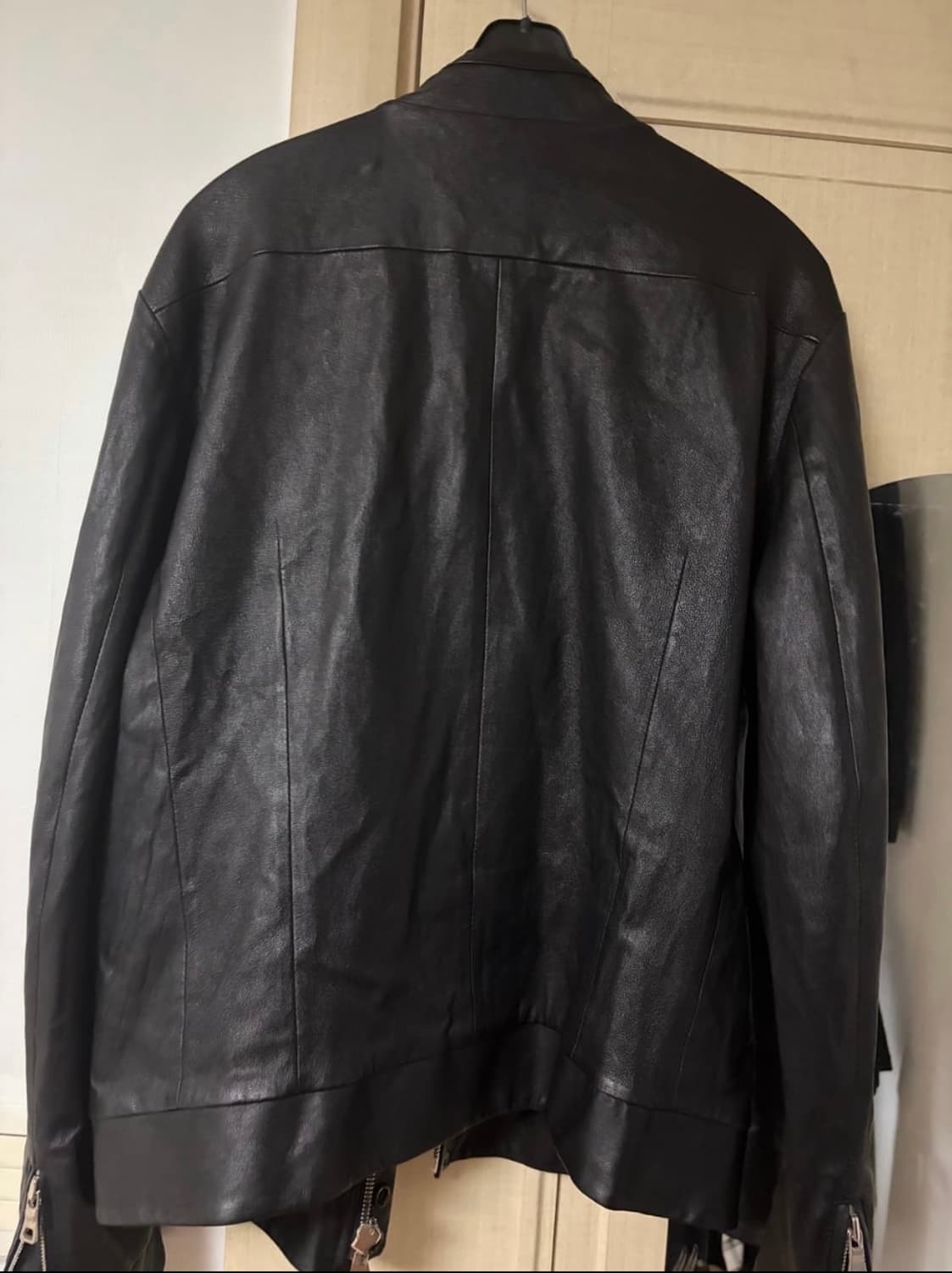 램스킨 레더 자켓 상품이미지2