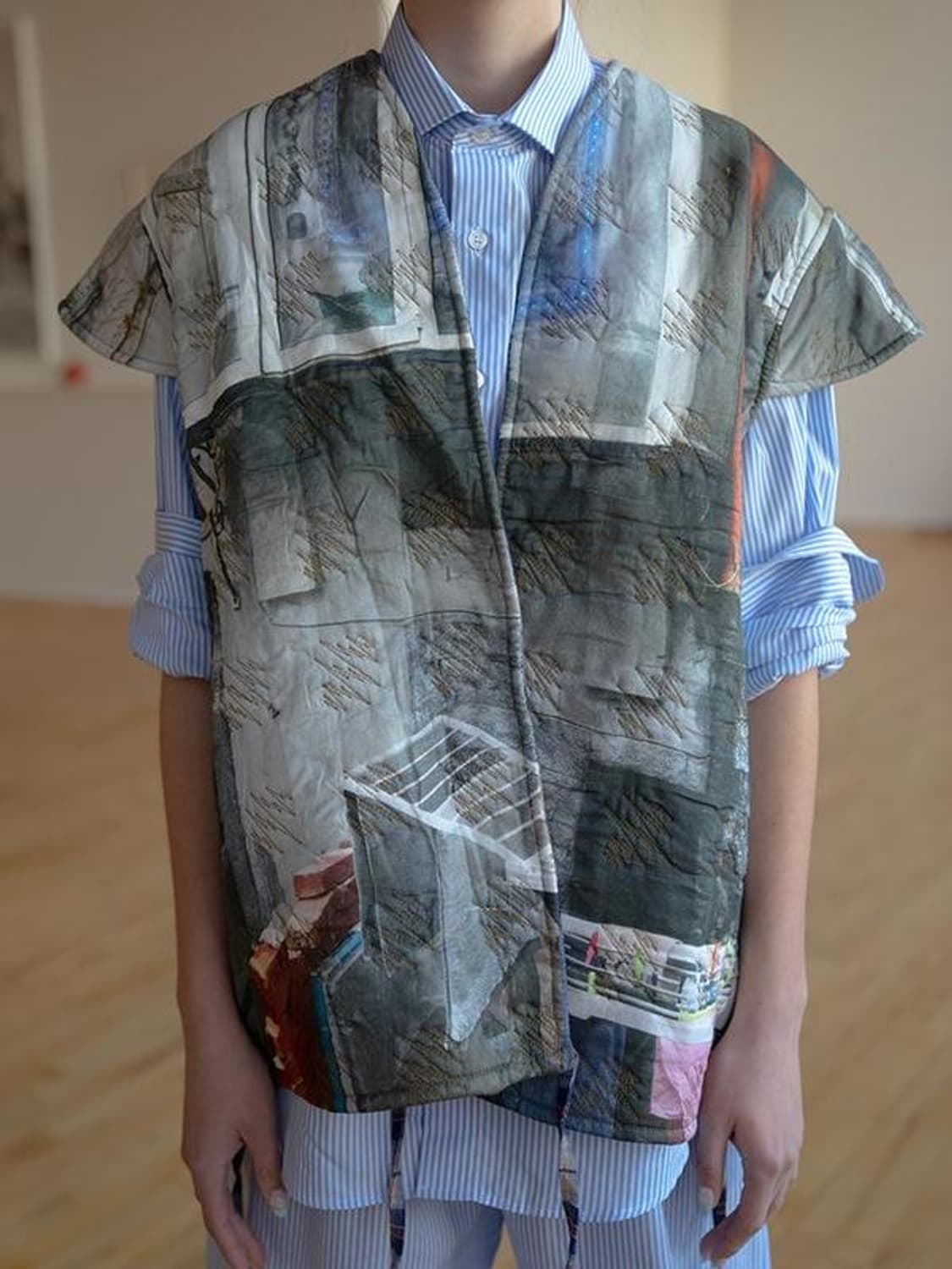 Bless 퀼팅 조끼 상품이미지2