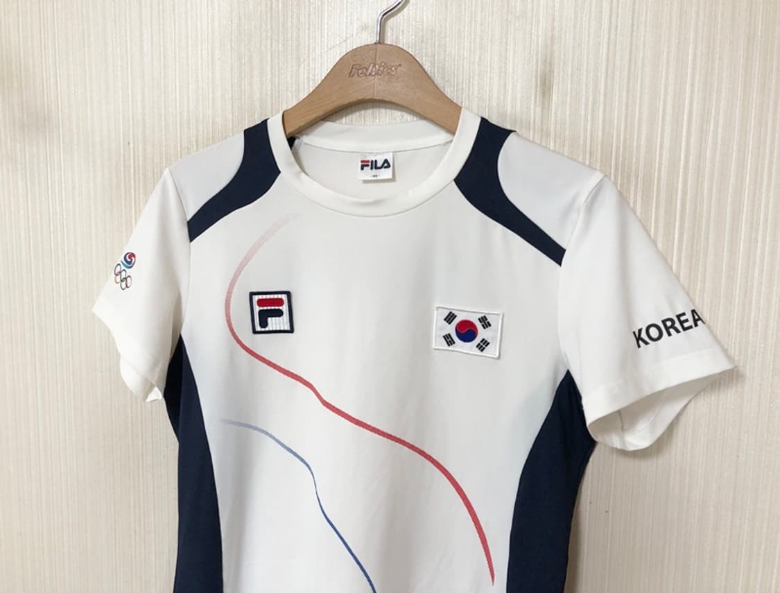 필라국대 국대KOREA 국대지급용 트레이닝티셔츠 95(여성) 상품이미지6