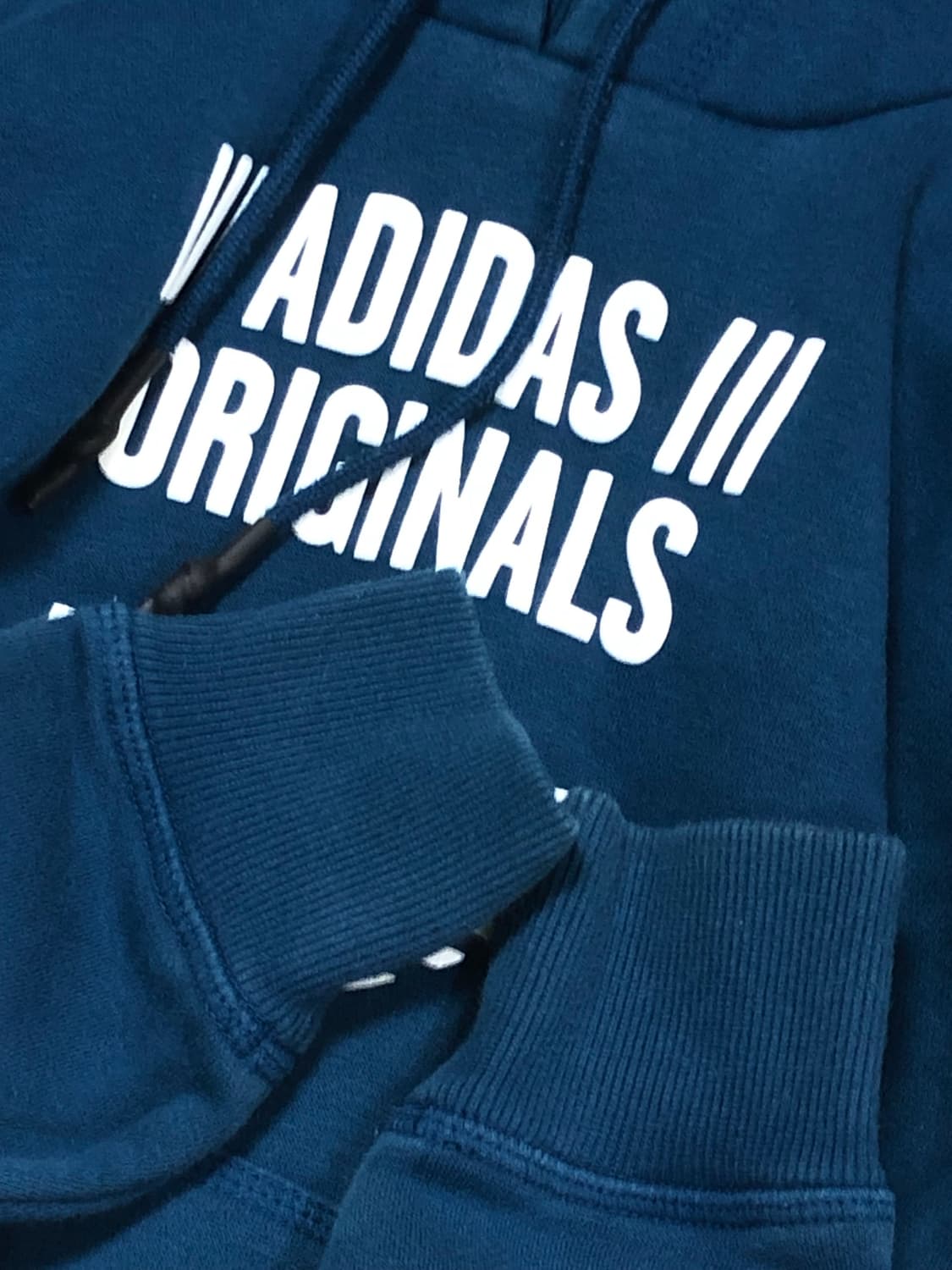 빈티지 아디다스 블루 파이어버드 후디 상품이미지9