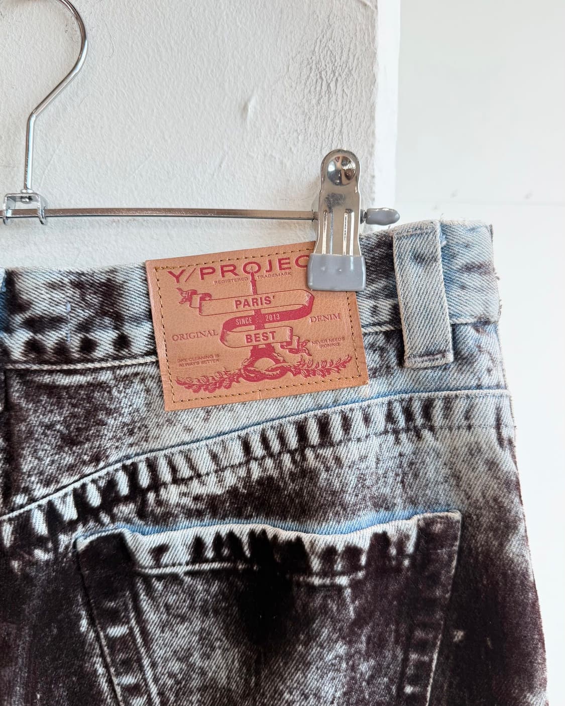 와이 프로젝트 데님 수플레 프린팅 팬츠  상품이미지7