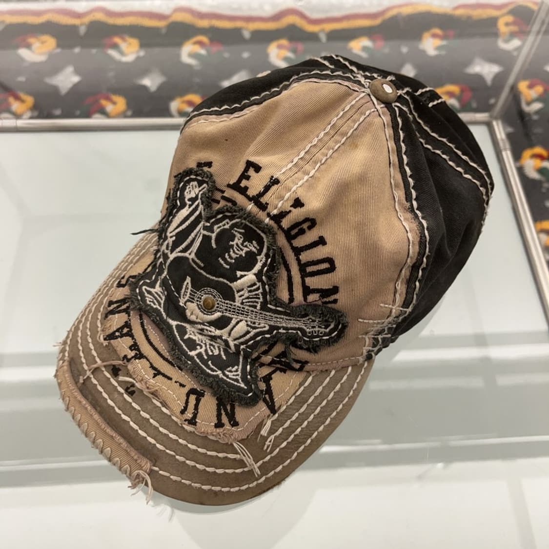 트루릴리전 희귀 레어 올드빈티지 그런지 디테일 볼캡 C07514 상품이미지3