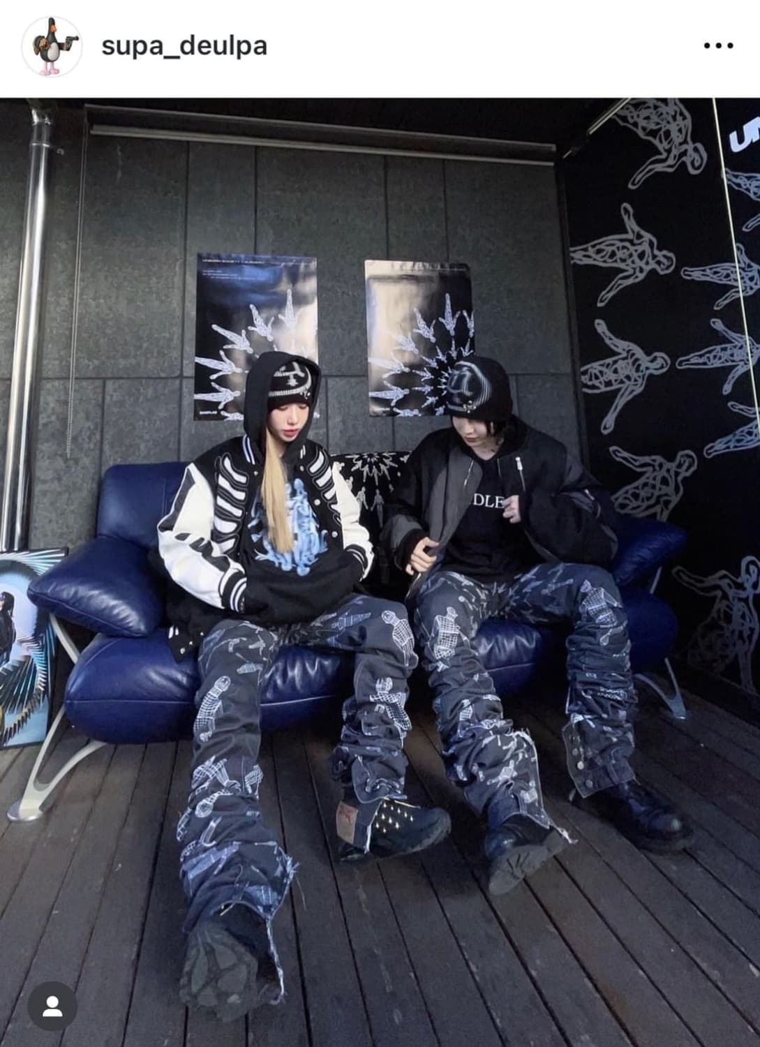 써저리 × 언본소사이어티 2m 바지 36 사이즈 상품이미지3