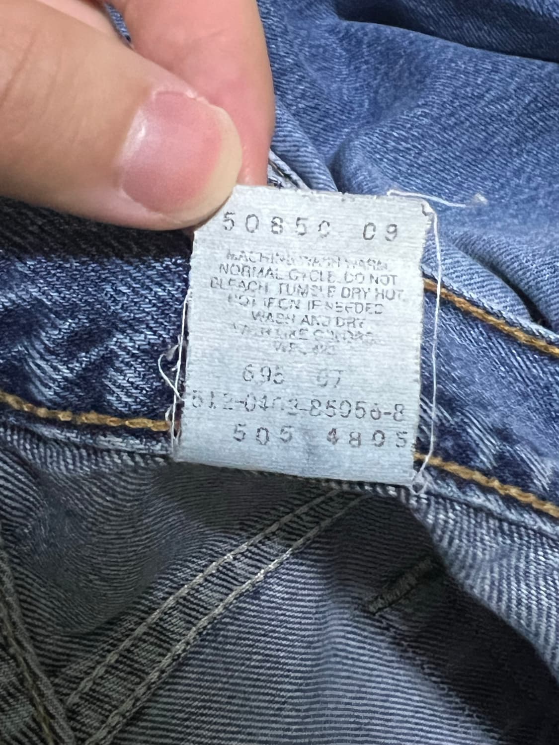 USA 00s초 리바이스 505 (36x30) 상품이미지6