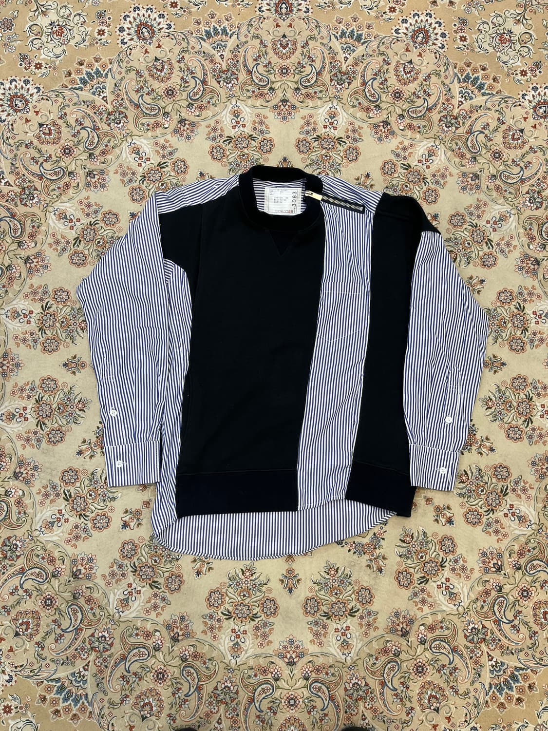 사카이 16aw 셔츠 도킹 맨투맨 상품이미지1