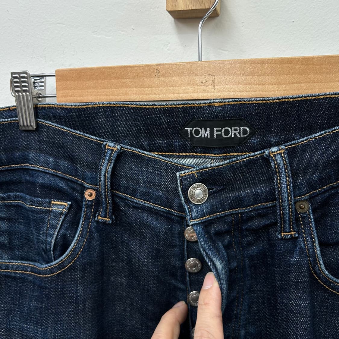 16381 - 톰포드 셀비지 블루 워싱진 상품이미지4