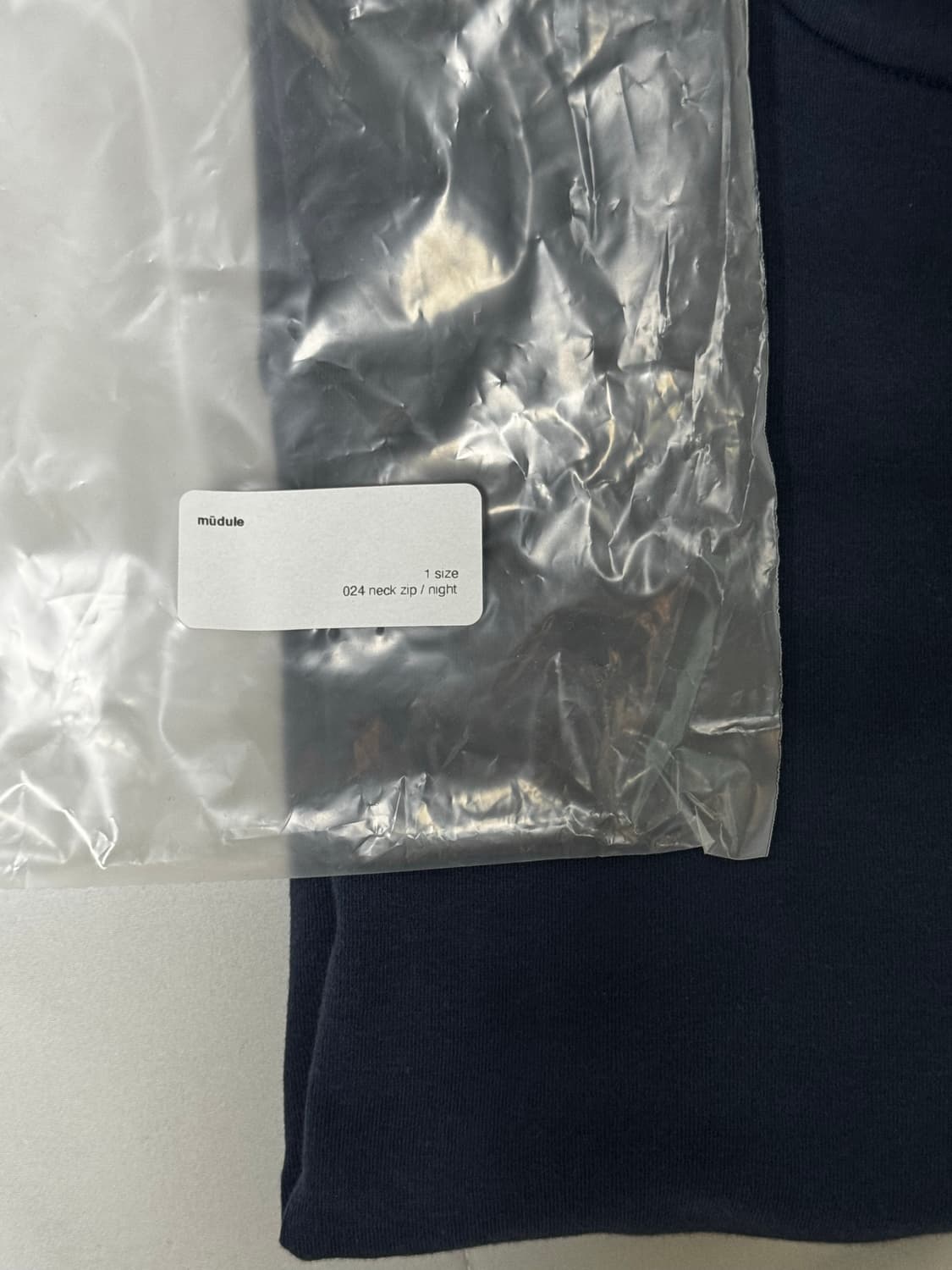 머듈 넥 집업 나이트 1사이즈 상품이미지3