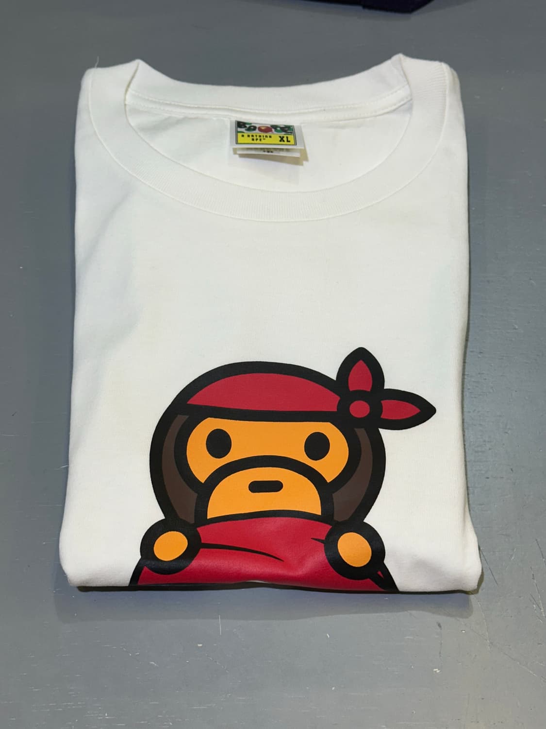BAPE 베이프 해적사루 마일로 반팔티(새상품) 상품이미지1