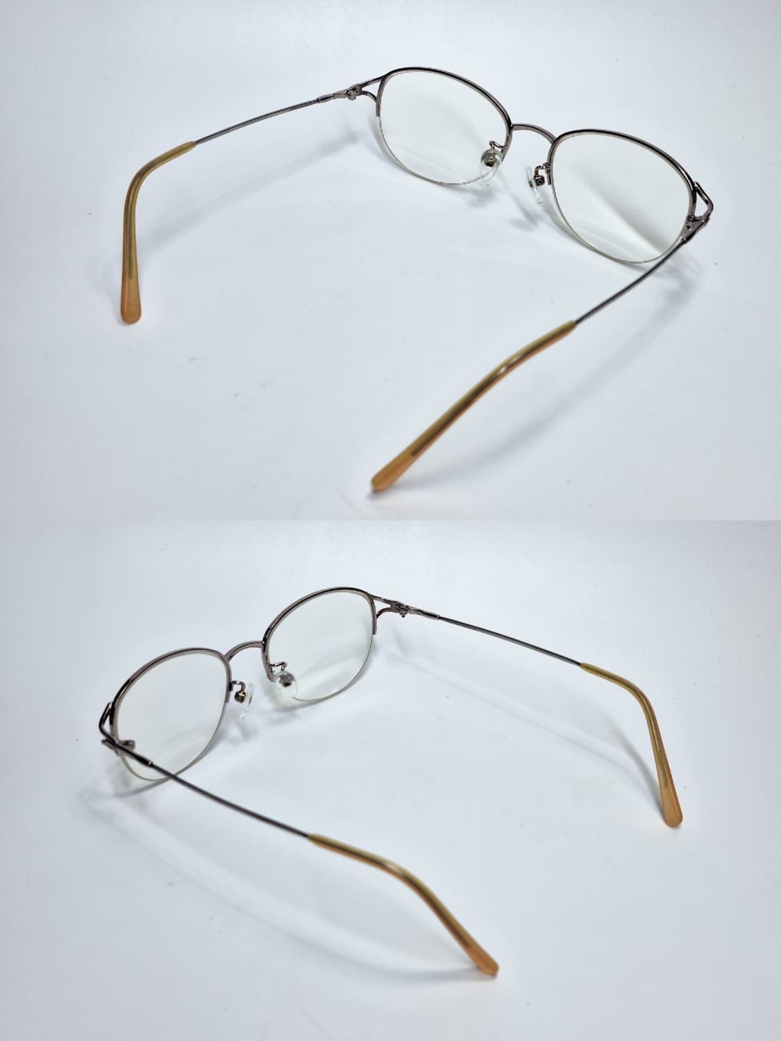 90s 일본 빈티지 ONLYFLEX OF-1004 반무테 안경테 초경량  상품이미지8
