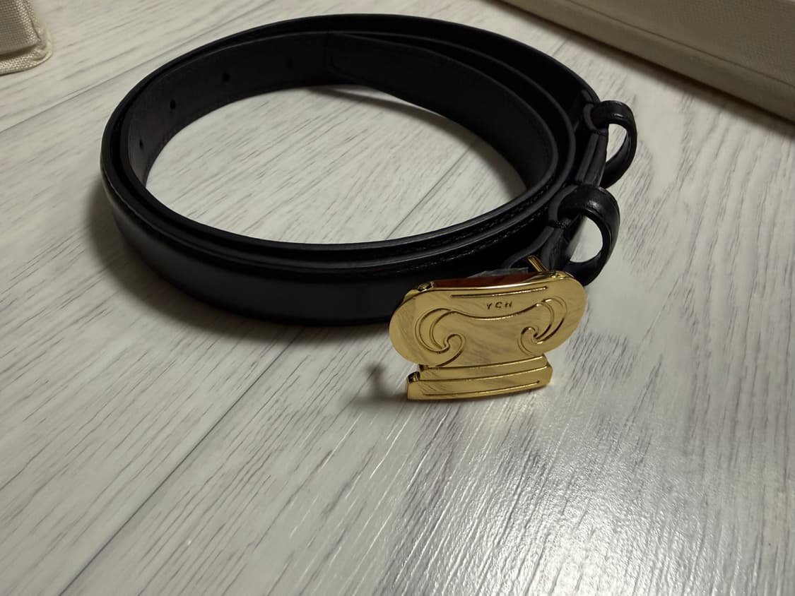 (YCH 윤춘호) 클래식 금장 벨트 상품이미지2