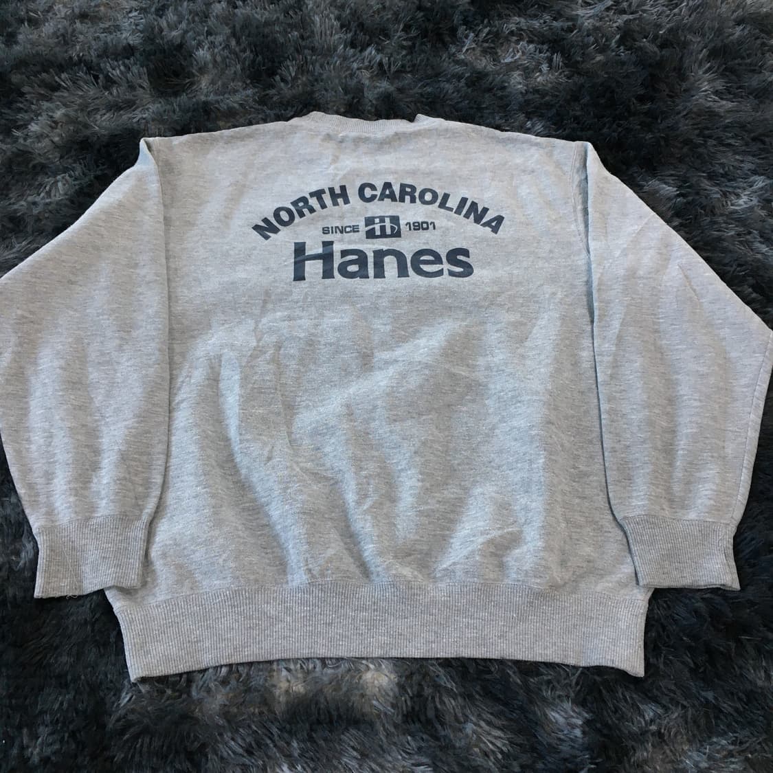 투티/A8 HANES 맨투맨 그레이 XL JPN VINTAGE 상품이미지2