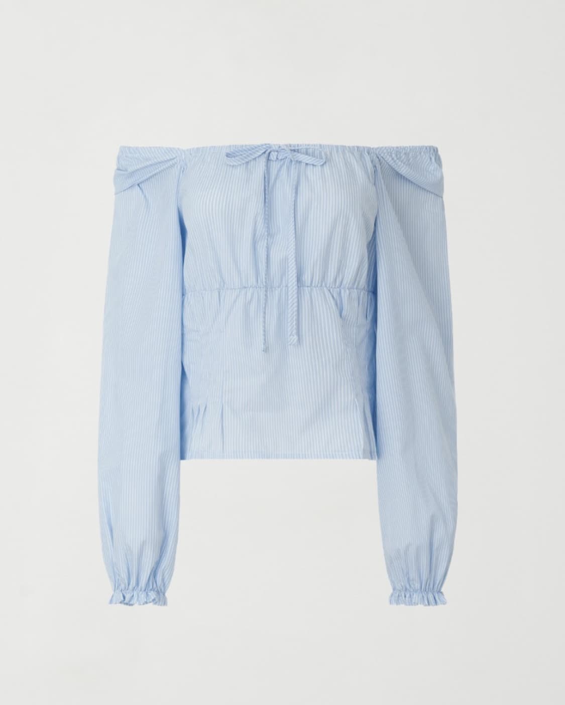 zaenio 제니오 웬디 투웨이 블라우스 블루 새상품 상품이미지5