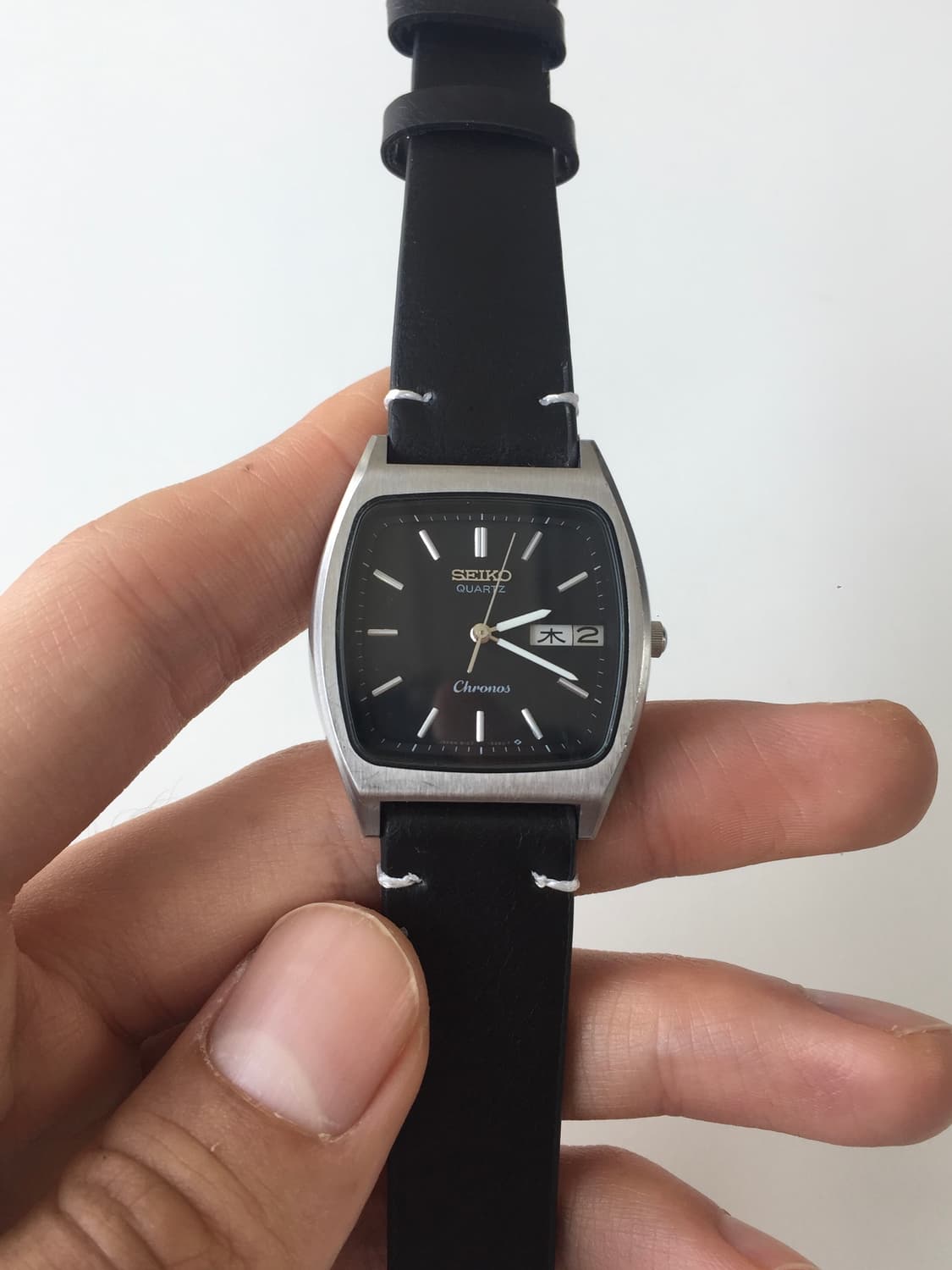 80s seiko chronos square quartz 상품이미지2