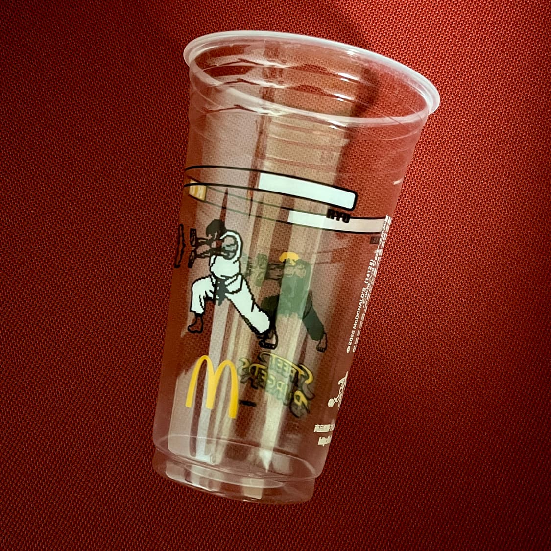 일본 맥도날드 x 스트리트파이터 콜라보 한정 음료컵 상품이미지2