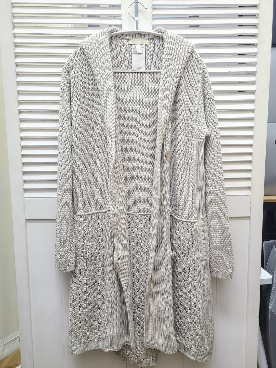 막스마라 후드 롱 니트 가디건 상품이미지2