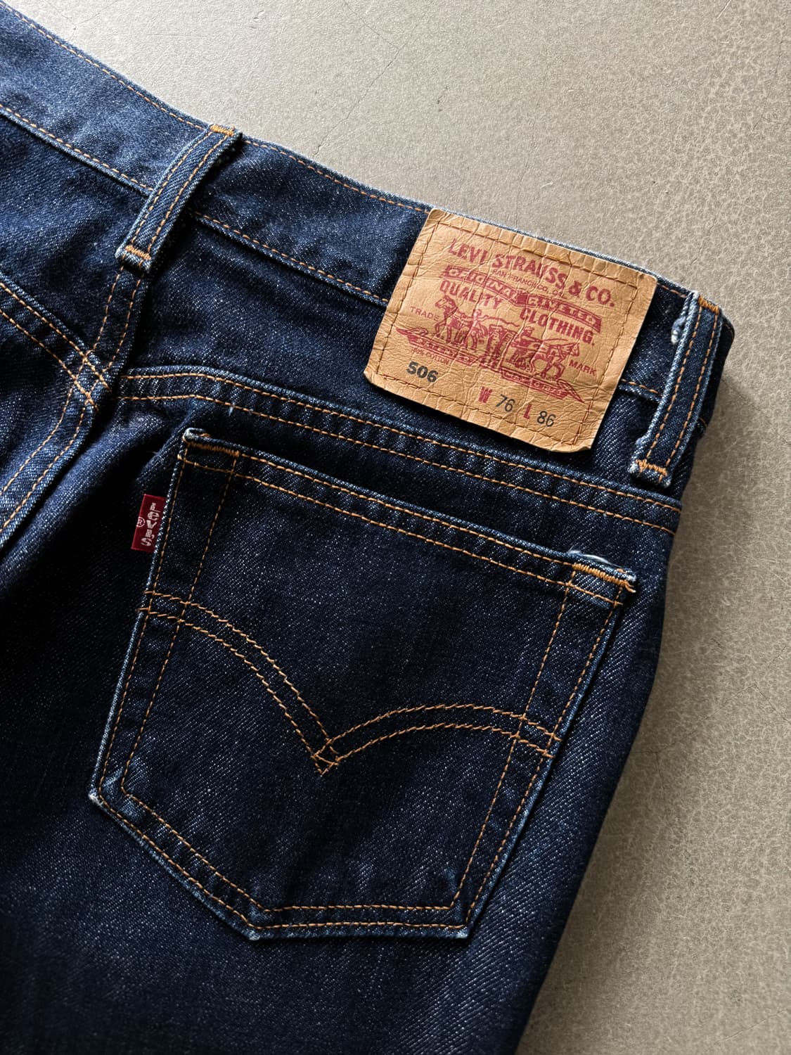 Vintage Levi's 506 Denim Pants 상품이미지7