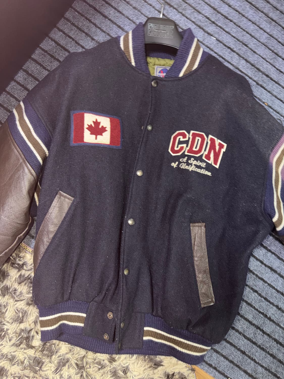빈티지 캐나다 야구 점퍼 상품이미지2