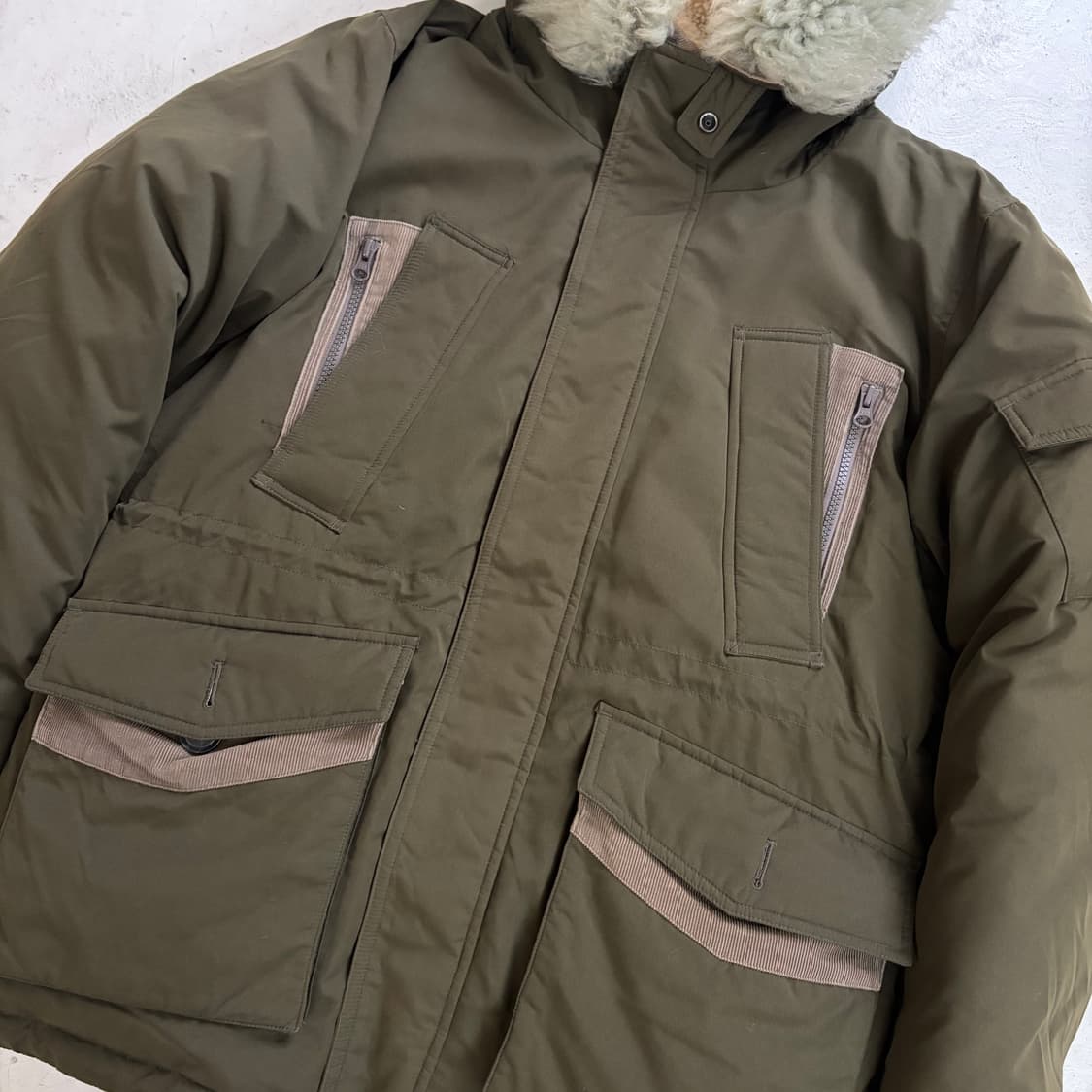 에스피오나지 콜비 빈티지 구스다운 패딩 L 상품이미지4