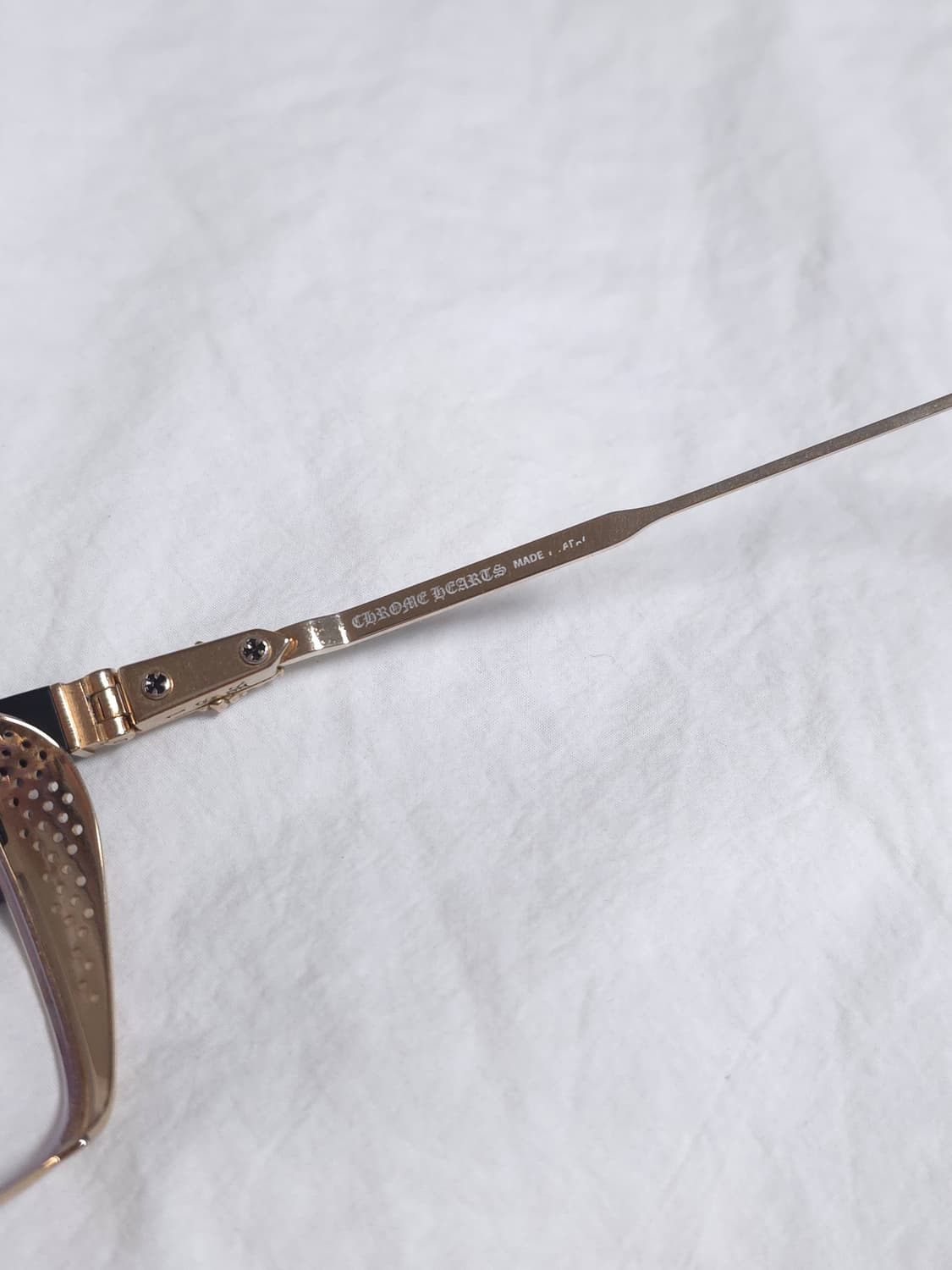 [OS] 크롬하츠 르그마 안경 매트블랙 골드 상품이미지8