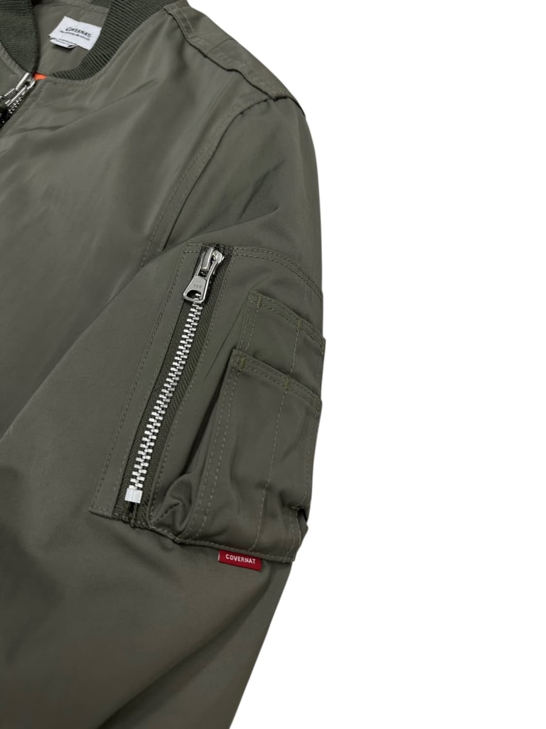 커버낫 MA-1 누빔 항공점퍼 카키 (M) 상품이미지7
