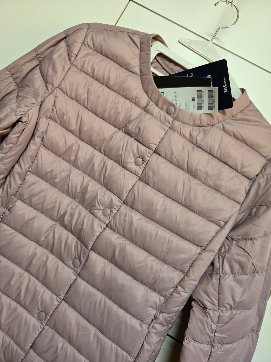 탑텐 여성 구스다운 경량 패딩 자켓(새상품) 상품이미지2