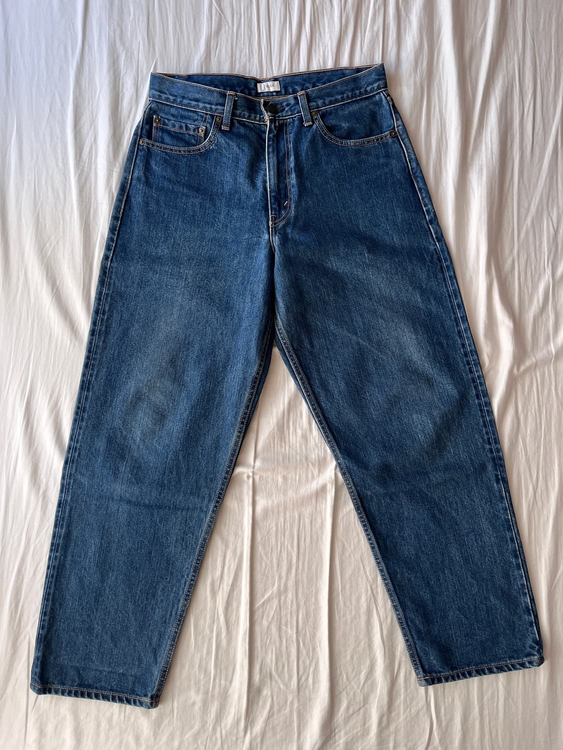 [31] CIOTA 시오타 와이드 테이퍼드 5포켓 데님 상품이미지1