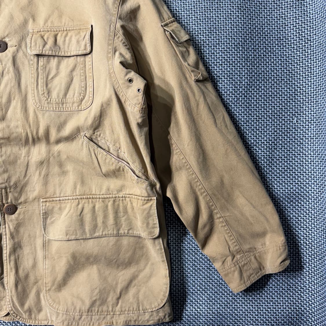 빈티지 워크 자켓 브라운 ( XL/OLD-7963 ) 상품이미지4