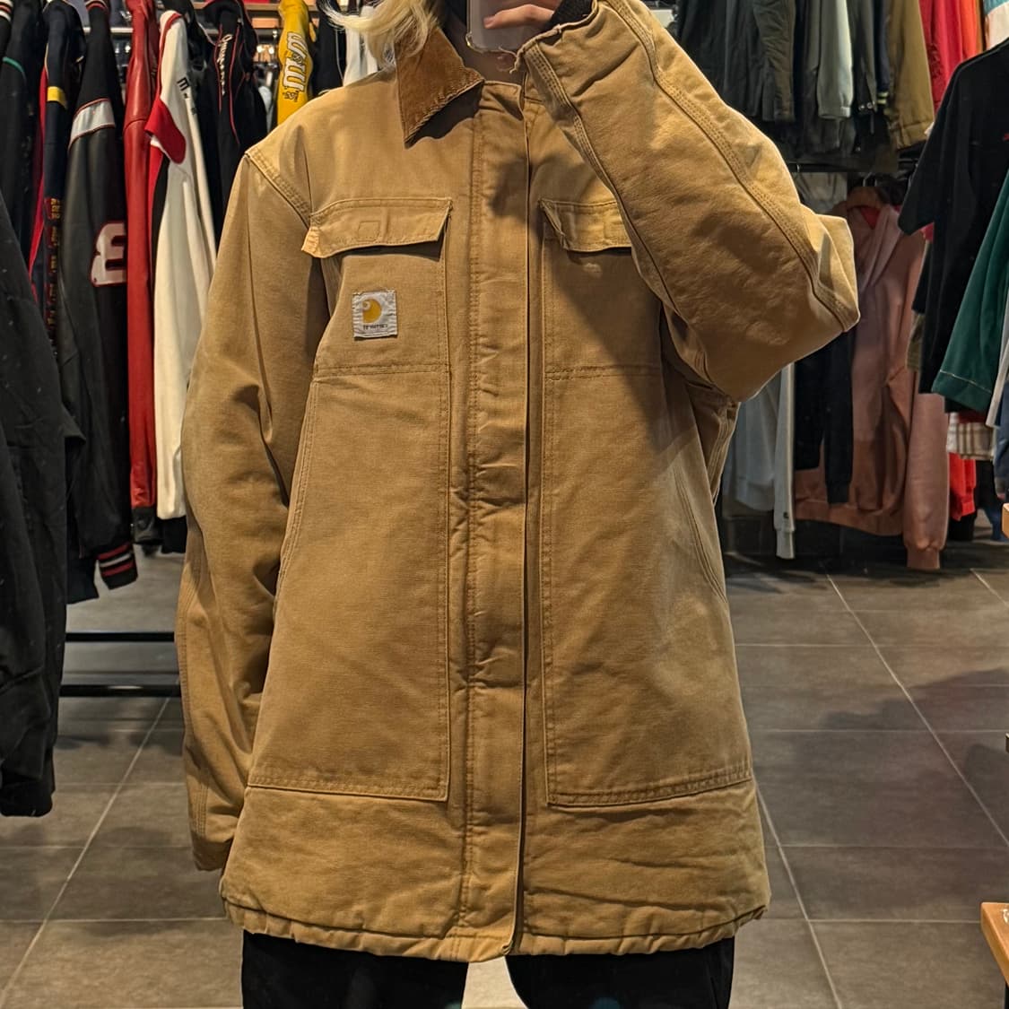 [NO.9] Carhartt 칼하트 90‘s C26 캔버스 워크자켓 상품이미지2