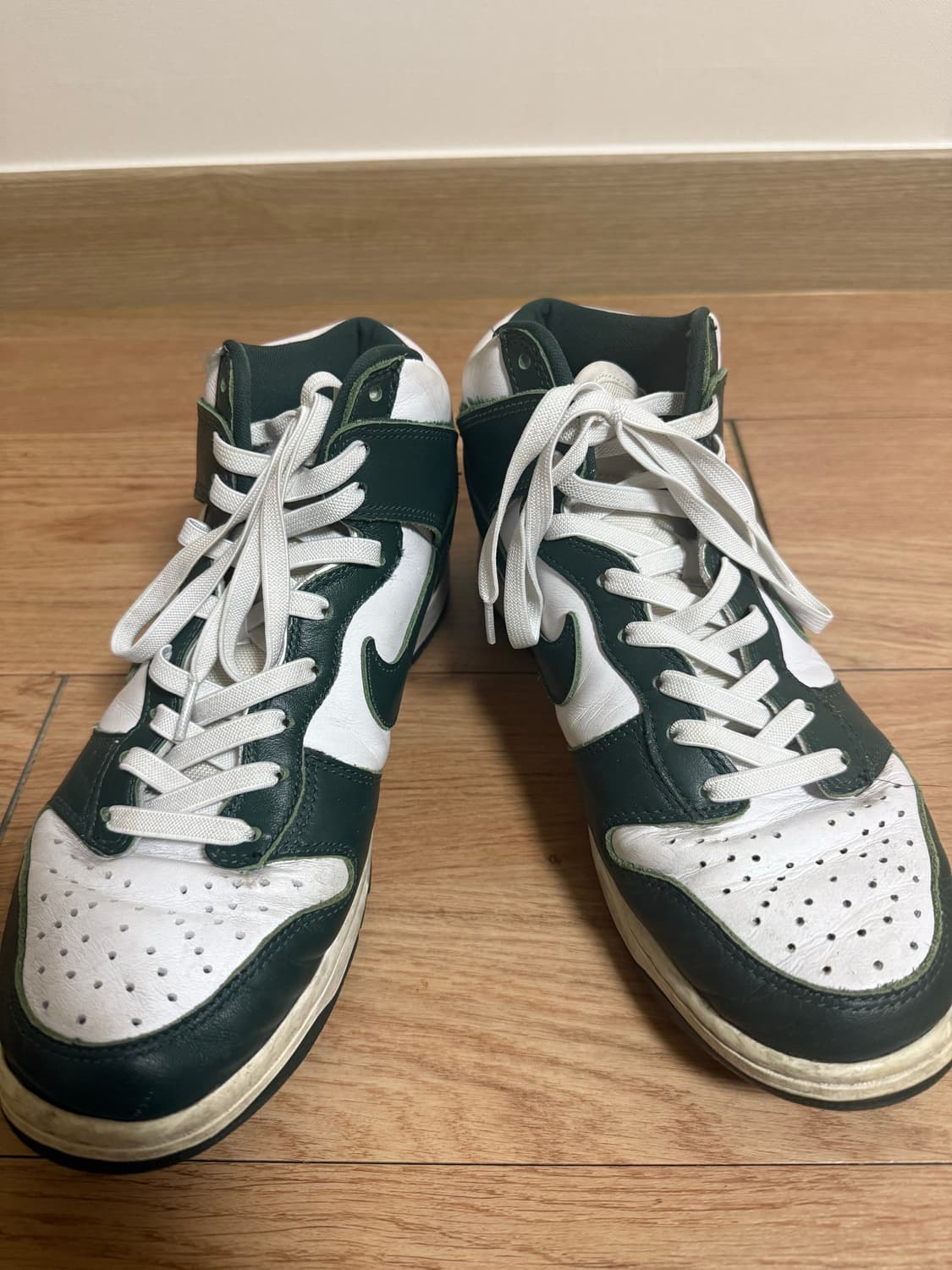 (265 size) 나이키 덩크하이 스파르탄 그린 상품이미지3