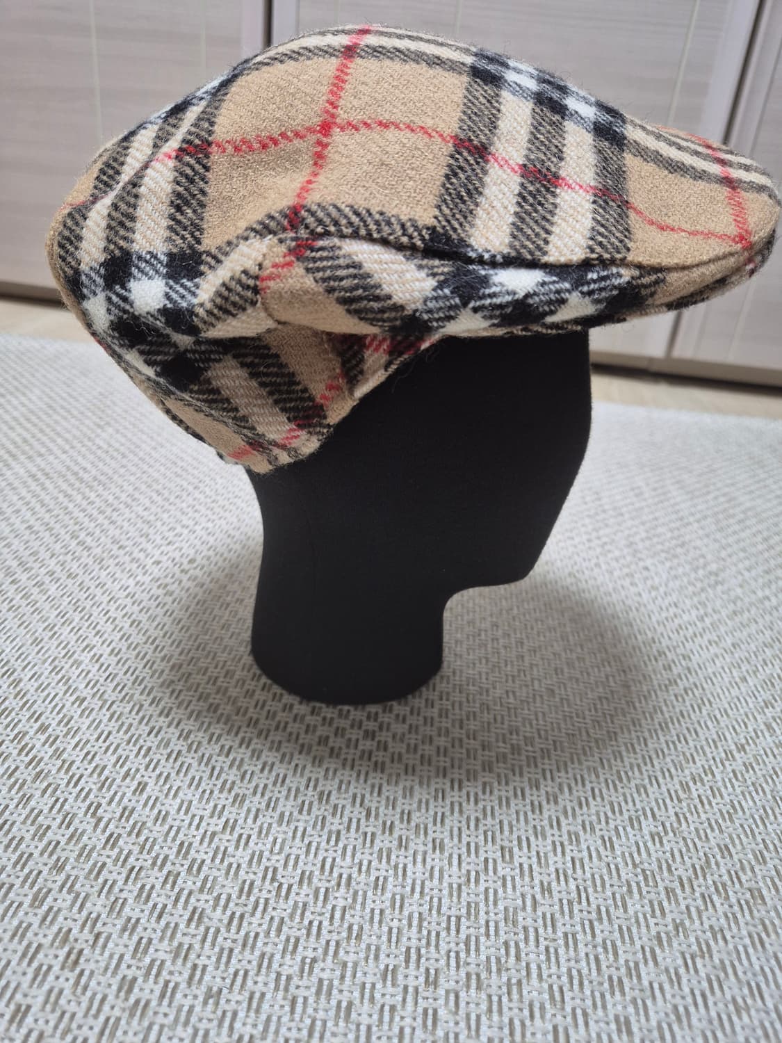 (정품) 버버리 체크   헌팅캡 뉴스보이캡 라지 상품이미지3